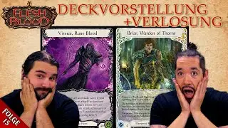 Flesh and Blood Deck bauen deutsch | Viserai & Briar building review | tutorial 2022 Spoiler |Trader