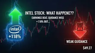 Intel Stock Earnings| Beat Expectations But Weak Guidance Shocks Investors | INTC Stock Analysis