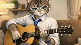 Một Buổi Tối Yên Bình Với Mèo Kai Và Cây Guitar