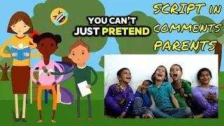 Acting Tips for Kids | Imagination Acting Script 🎭(fun homeschool drama activity🎬)