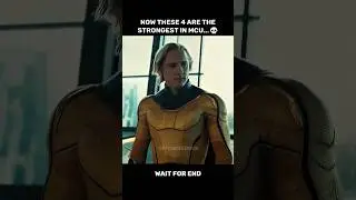 MCU 4 Strongest Gangstas Until Franklin Showed Up...💀🔥 #marvel #movie #mcu #sentry #franklin #thor