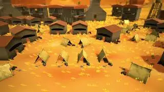 The Wild Frontier: Western City-Builder Game Jam Trailer