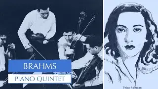 Brahms, Piano Quintet in F Minor, Op.34 / Salzman & Tel Aviv Quartet (1981)