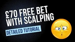 &pound;70 Free Bet - Betfair Scalping - Horse Trading Tutorial