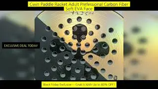Padel Racket Carbon Fiber Surface With 3K 12K 18K Eva Memory Flex Foam Core