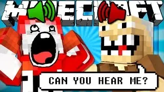 Если бы голосовой чат был добавлен в Minecraft