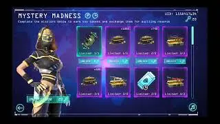 MYSTERY MADNESS EVENT / FREE FIRE NEW EVENT / THE SHINING GOLD BUNDLE garena free fire  @shgaming5