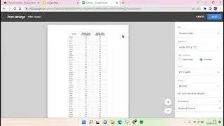 How to Print Repeated Header Row Column in Google Sheets Table NEW UPDATE August 2022