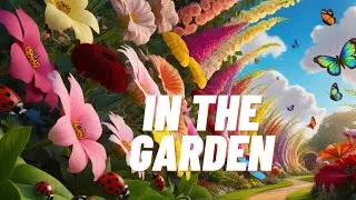 In the garden | Sweet poem for babies 👶💕| kindergarten poem. #cocomelon  #wheelsonthebus