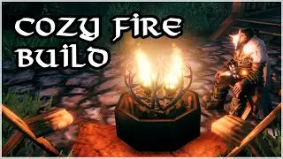Cozy Fire Pit Build Tutorial - Valheim