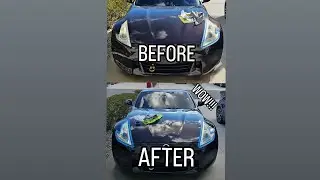 370Z HEADLIGHTS RESTORATION (Detailed)