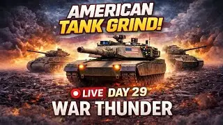 🔴 LIVE | Day 29 🇺🇸 American Tank Grind #warthunder #gaijin #livestream #viral #gaming