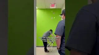 An office full of ✨overachievers✨ #challenge #hops #jumping #officechallenge #officehumor