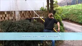 Lance télescopique et laveuse de sol R+M - HP Concept