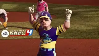 Super Mega Baseball 4 - Boomers vs Spirit - Full 9 Inning Game (PS5)