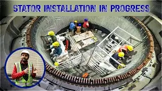 Inside the Kundha Hydro Project | Stator Installation Explained | Megha Engineering