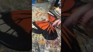 Beautiful Butterfly Wall Hanging Craft Using Cardboard/DIY Wall Decor butterfly  in cardboard