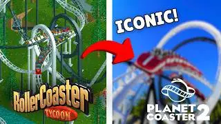 Recreating RCT's Most ICONIC Roller Coaster in Planet Coaster 2