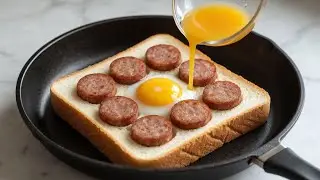 Haben Sie Brot und Wurst? Wir bereiten ein leckeres Fr&uuml;hst&uuml;ck in 5 Minuten zu!