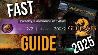 САМЫЙ БЫСТРЫЙ способ закончить еженедельный Хэллоуин GW2 (2025)