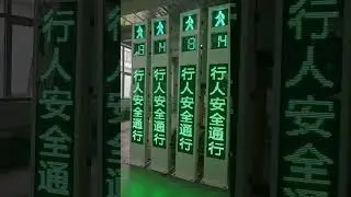 pedestrian light with countdown timer#traffic light#manufacturer #leddisplay #ledlights #ledscreen