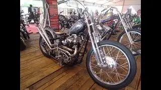 Custom Yamaha XS 650 Chopper Bobber Old School Springer