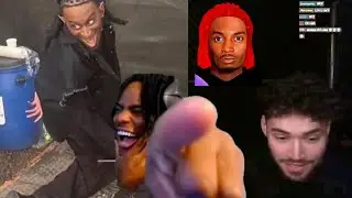 BLUUUD HIT A LICK FOR 2MILL DURING BLACK HISTORY MONTH | Reacting to Adin x Carti FULL STREAM