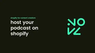 Host your Podcast on Shopify