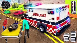 Ambulance Rescue Driving - 911 Emergency Van Driver Simulator - Best Android GamePlay