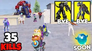Last Match With OptimusPrimeAnd Megatronin BGMI &bull; (35 KILLS) &bull; BGMI Gameplay 