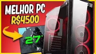 O MELHOR PC com R$4500 para 2021 |  PC com MONITOR N&atilde;o ROLA!