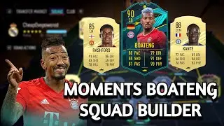 CRAZY 'MOMENTS BOATENG' TEAM | FIFA 21 800K SQUAD BUILDER