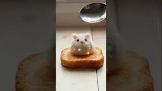 Asmr of a rat being squished on a bread slice #breadasmr #satisfying #asmrvideos
