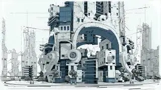New York Structural Flow | Cyberpunk Architecture Visualization (Original Music)