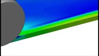 Post weld rolling (Abaqus)
