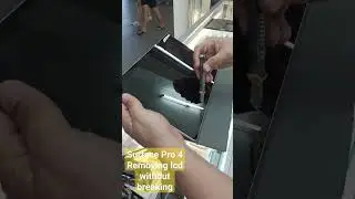 Surface Pro 4 lcd removal & not breaking #surface #shorts