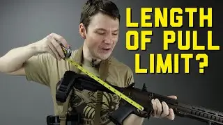 Pistol Brace: Length of Pull Limit / Limiter