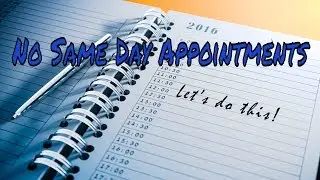 No Same Day Appointments (Prepare For Recording Session) Studio 101⭐✅