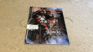 Grandin Road Halloween Haven 2014 Catalog (Cast A Spell Wreath Cover)
