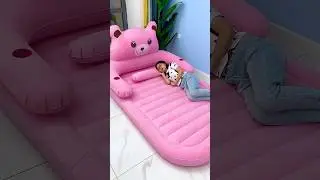 Почему я сменила кровать на этот надувной матрас! 😱 Раздача БЕСПЛАТНОЙ кровати! 🛏️ #AirMattressMagic