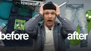 Slubby Greencast - Pickle Rick Selvedge Worn Hard Fade Review