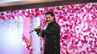 Groom's Melodious Sangeet Surprise! | Flute Music | Dharmesh Dance Music