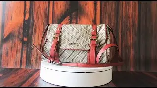 Burberry Blue Label Nova Check Small Messenger Bag