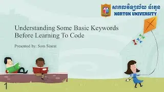 Understanding some basic keyword before learning code using C++