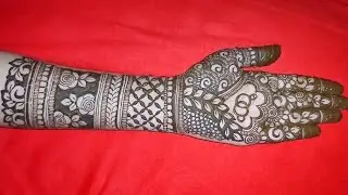 Full Hand Engagement Mehndi Design | Beautiful Bridal Mehndi 2025 #mehndi #hennadesign #engagement