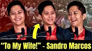 Sandro Marcos, Nilinaw Kung Sino si &ldquo;Wife&rdquo; sa Kanyang Speech sa PBBM-Gabay Program!