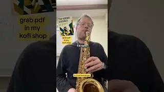 the bernie cadence - #turnaround workout over Im7 - bVl7 - V7 concert pitch: Dm, #altosax Bm #jazz