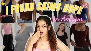 I Found the BEST SKIMS Dupe on Amazon?! 😭✨ Is It Actually That Good? | Sightbomb Try-On Haul