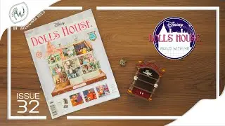 Disney Dolls House Issue 32 - Hall window & Mickey Items!