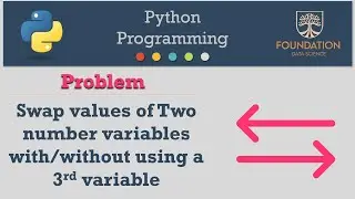 Python - Number Swap Problem (common interview question)